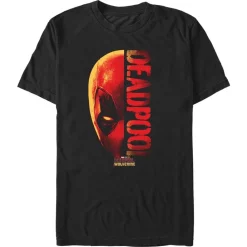 Fashion Fifth Sun Deadpool - Half Deadpool - T-Shirt