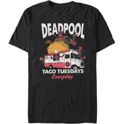 Fashion Fifth Sun Deadpool - Taco Tuesdays - T-Shirt