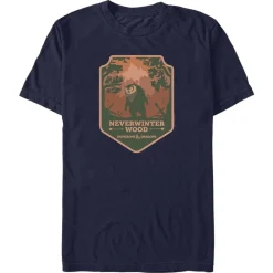 Fashion Fifth Sun Dungeons and Dragons - Neverwinter Wood Sign - T-Shirt