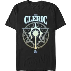 Discount Fifth Sun Dungeons and Dragons - The Cleric - T-Shirt