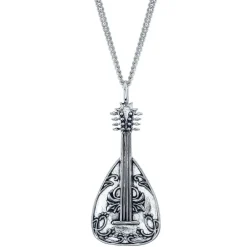Best RockLove Jewelry Dungeons and Dragons X RockLove Bard Lute Necklace