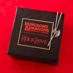Fashion RockLove Jewelry Dungeons and Dragons X RockLove Holga Molten Axe Necklace