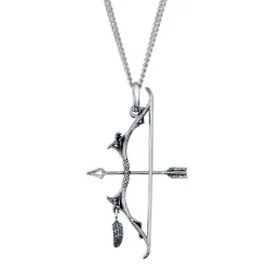 Online RockLove Jewelry Dungeons and Dragons X RockLove Ranger Bow and Arrow Necklace
