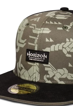 Discount Difuzed Horizon Forbidden West - Horizon Raw Materials - Snapback Cap