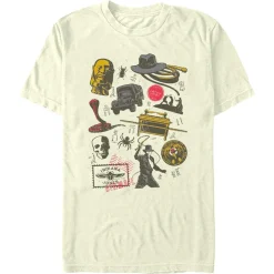 Best Fifth Sun Indiana Jones - Icon Jumble - T-Shirt