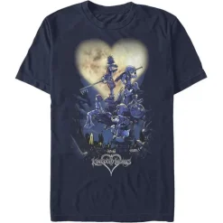 Best Fifth Sun Kingdom Hearts - Kingdom Hearts 1 Box Art - T-Shirt