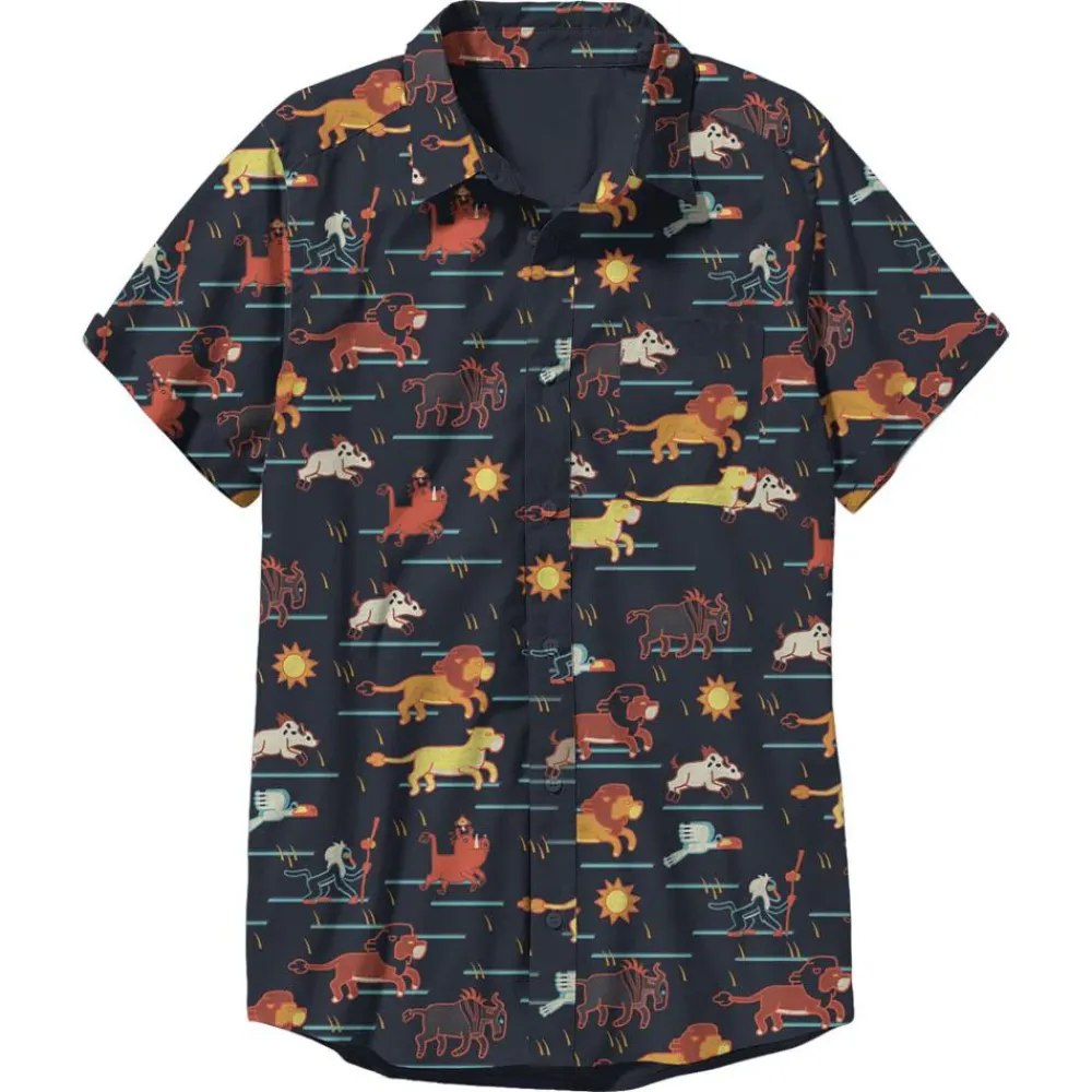 Discount Fifth Sun Lion King - Stampeded - Button Down