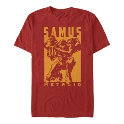 Outlet Fifth Sun Metroid - Samus Aran Negative Space - T-Shirt