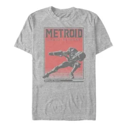 Outlet Fifth Sun Metroid - Samus Solid Distressed - T-Shirt