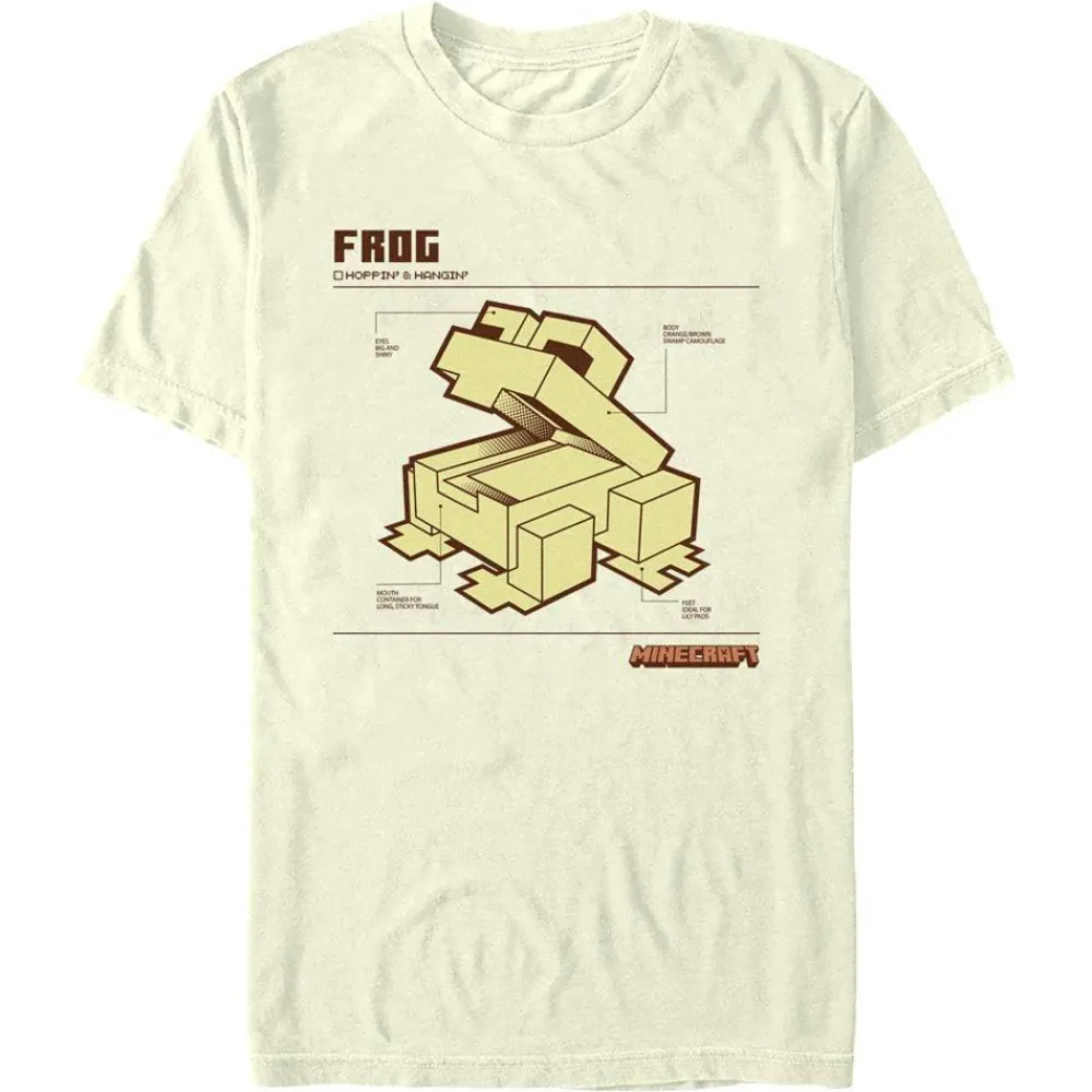 Fashion Fifth Sun Minecraft - Frog Schematic - T-Shirt