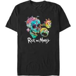 Outlet Fifth Sun Rick and Morty - Psychedelic Monster - T-Shirt