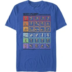 Sale Fifth Sun Scott Pilgrim - Pilgrim Fight Moves - T-Shirt