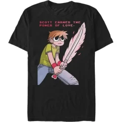 Discount Fifth Sun Scott Pilgrim vs. The World - Power of Love - T-Shirt