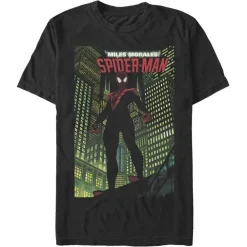 Sale Fifth Sun Spider-Man - Miles Morales: Spider-Man #1 Comic Cover - T-Shirt