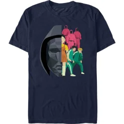 Discount Fifth Sun Squid Game - Front Man And Suits - T-Shirt