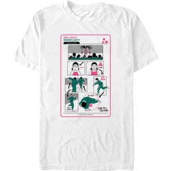 Fashion Fifth Sun Squid Game - Game One Instructions - T-Shirt