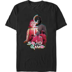 Outlet Fifth Sun Squid Game - Glitch Games - T-Shirt
