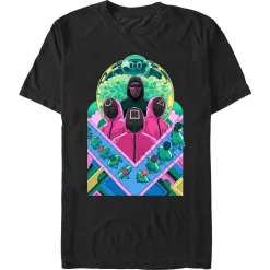 Fashion Fifth Sun Squid Game - Illustration Characters - T-Shirt