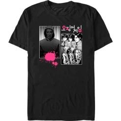 Fashion Fifth Sun Squid Game - Manga Panel - T-Shirt