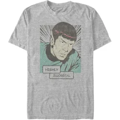 Outlet Fifth Sun Star Trek - Highly Illogical - T-Shirt