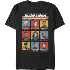 Online Fifth Sun Star Trek: The Next Generation - Next Gen Cast - T-Shirt