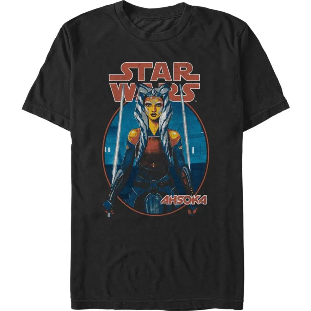 Outlet Fifth Sun Star Wars - Ahsoka Twin Sabers - T-Shirt