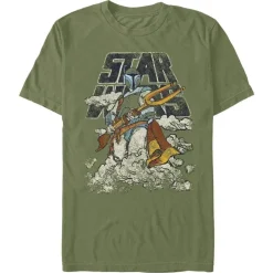 Clearance Fifth Sun Star Wars - Cloudy Boba Fett - T-Shirt