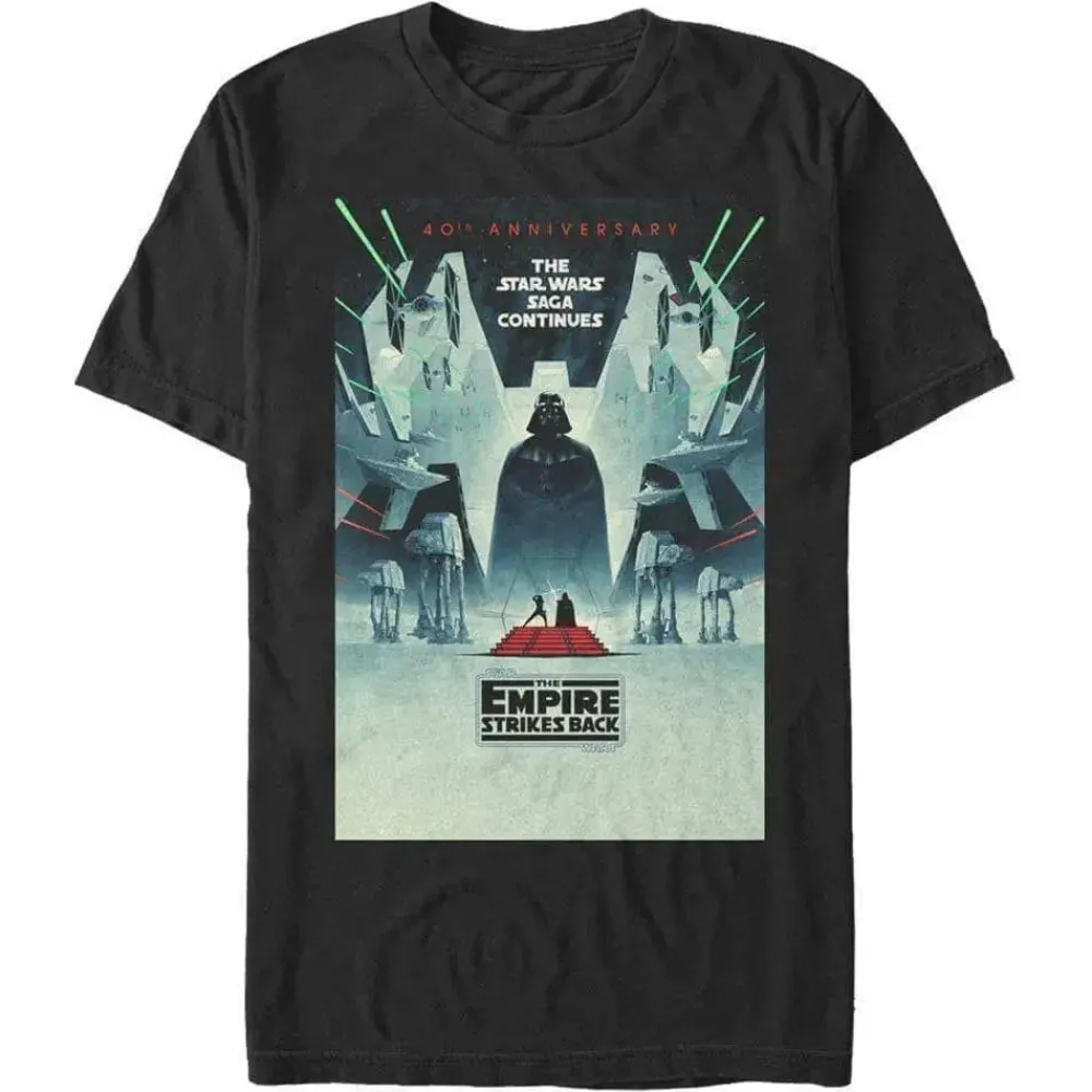 Hot Fifth Sun Star Wars - Empire Strikes Back 40th Anniversary Poster - T-Shirt