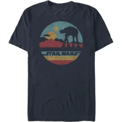 New Fifth Sun Star Wars - Retro Hoth Badge - T-Shirt