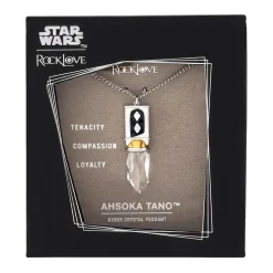 Discount RockLove Jewelry Star Wars X RockLove Ahsoka Tano Kyber Crystal Necklace
