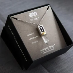 Discount RockLove Jewelry Star Wars X RockLove Ahsoka Tano Kyber Crystal Necklace