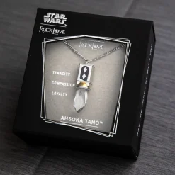 Discount RockLove Jewelry Star Wars X RockLove Ahsoka Tano Kyber Crystal Necklace