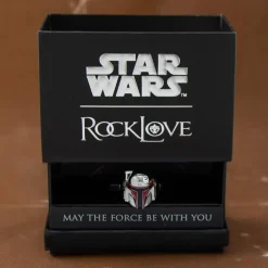 Online RockLove Jewelry Star Wars X RockLove Boba Fett Helmet Ring