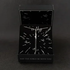Discount RockLove Jewelry Star Wars X RockLove Darksaber Crystal Lightsaber Necklace