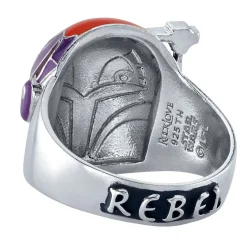 Fashion RockLove Jewelry Star Wars X RockLove Sabine Wren Helmet Ring