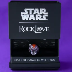 Fashion RockLove Jewelry Star Wars X RockLove Sabine Wren Helmet Ring