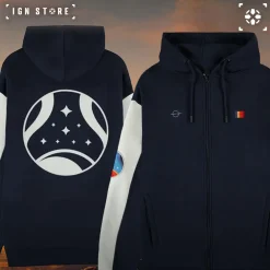 Discount Difuzed Starfield - Emblem - Full Zip Hoodie