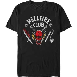 New Fifth Sun Stranger Things - Hellfire Cut - T-Shirt
