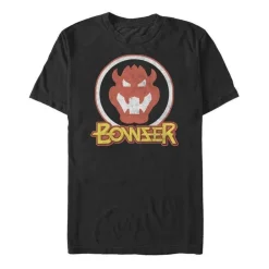 Sale Fifth Sun Super Mario Bros. - Bowser Rocker Style - T-Shirt