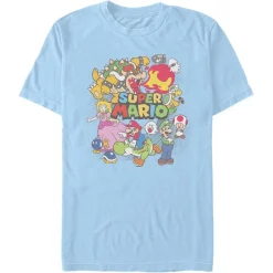 Outlet Fifth Sun Super Mario Bros. - Color Collage - T-Shirt