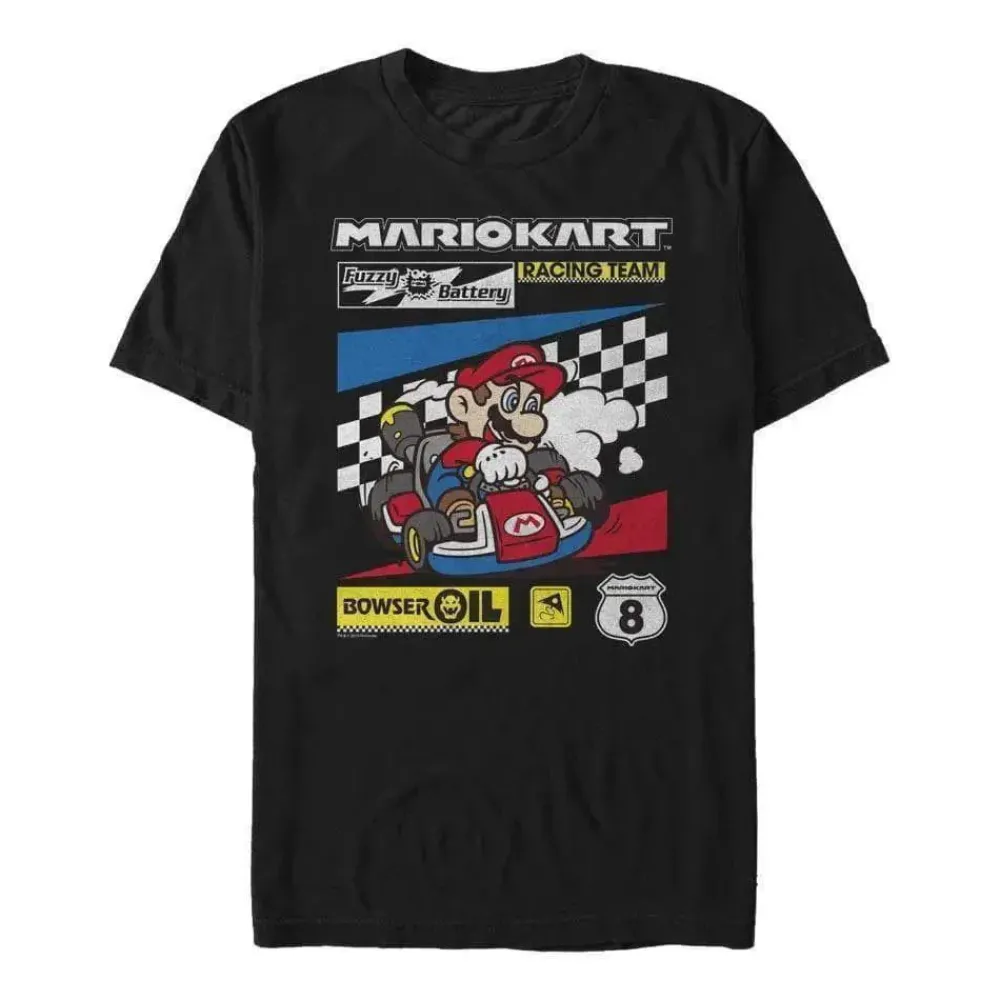 Sale Fifth Sun Super Mario Bros. - Color Kart Checkers - T-Shirt