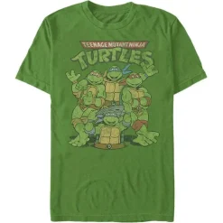 Fashion Fifth Sun Teenage Mutant Ninja Turtles - Classic Turtles Retro Fade - T-Shirt
