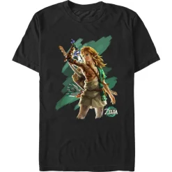 Fashion Fifth Sun The Legend of Zelda - Tears of the Kingdom Hero Link - T-Shirt