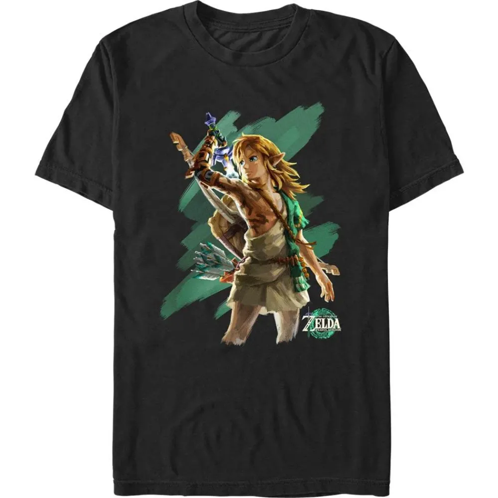Fashion Fifth Sun The Legend of Zelda - Tears of the Kingdom Hero Link - T-Shirt