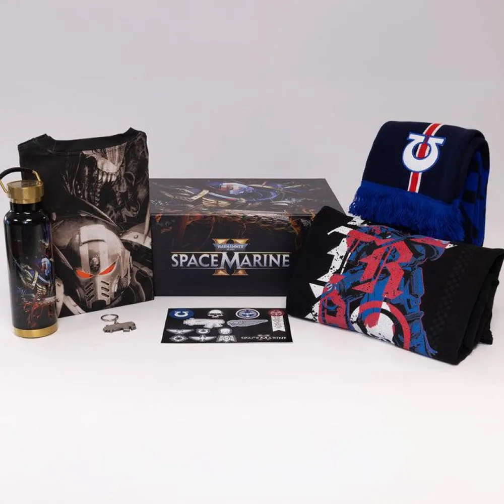 Clearance Print Clever Warhammer 40,000: Space Marine 2 - Limited Edition Merch Collection